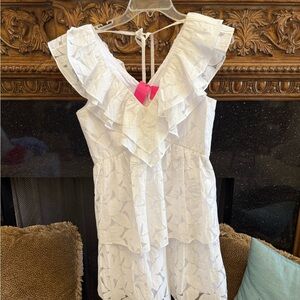 Lilly Pulitzer, white size 2 dress NWT
